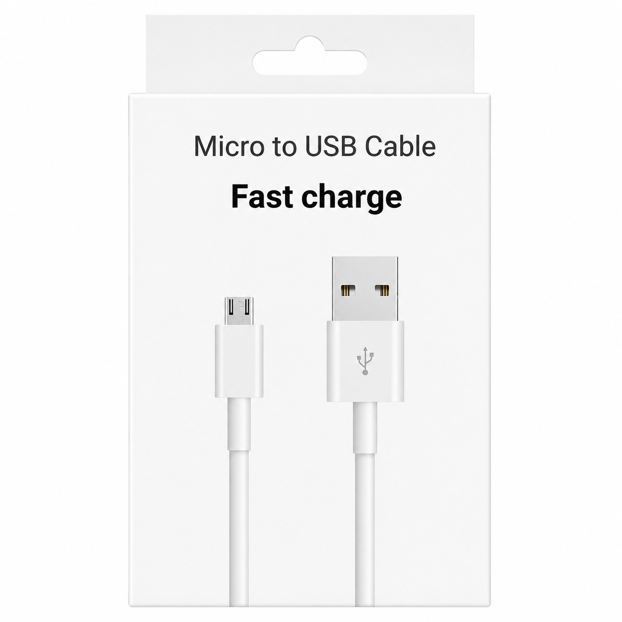 Cable Micro USB Fast Charge Carga Rápida para Android