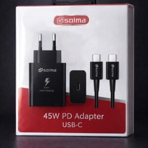 ⚡ Cargador USB-C 45W PD + Cable Tipo C (Carga Ultra Rápida)