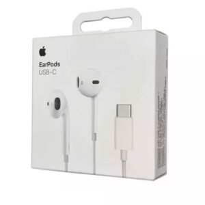 Audífonos con cable tipo EarPods USB-C – Sonido claro y conexión directa
