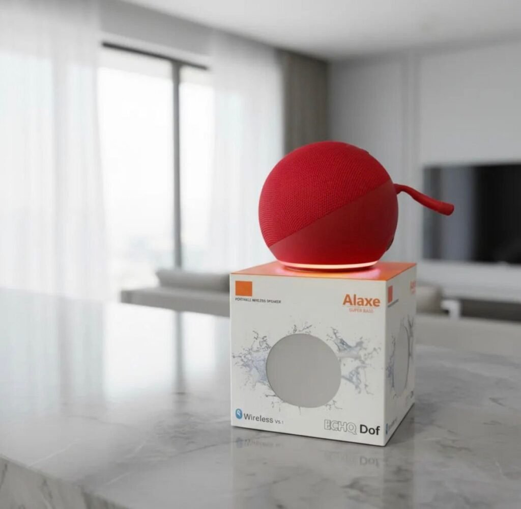Parlante Bluetooth AIX 15W – Potente, portátil y con luces RGB