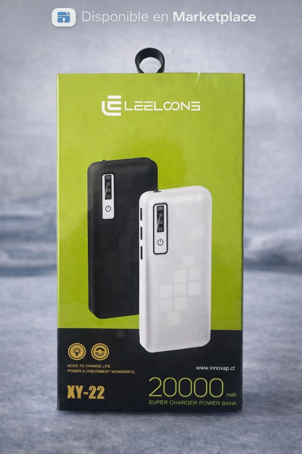 🔋 POWER BANK 20.000 mAh – CARGA RÁPIDA Y ALTA CAPACIDAD